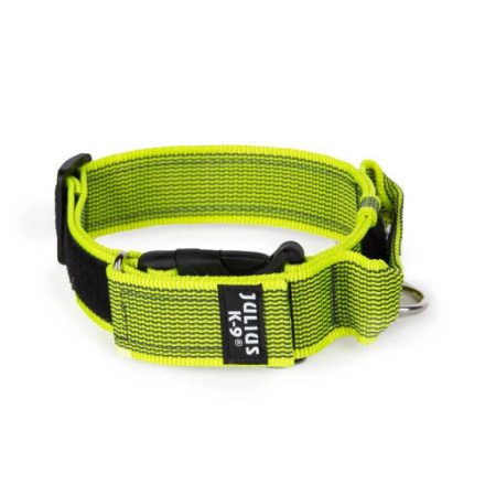 Julius K-9 Color&Gray nyakörv (40mm/38-53cm) neon-szürke