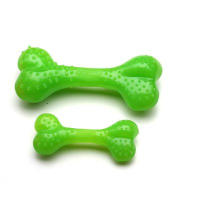 Comfy Green Dental Bone - fogtisztítós játék (csont) kutyák részére (8,5x4x2cm)