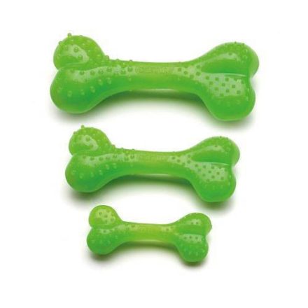 Comfy Green Dental Bone - fogtisztítós játék (csont) kutyák részére (16,5x7x4,5cm)