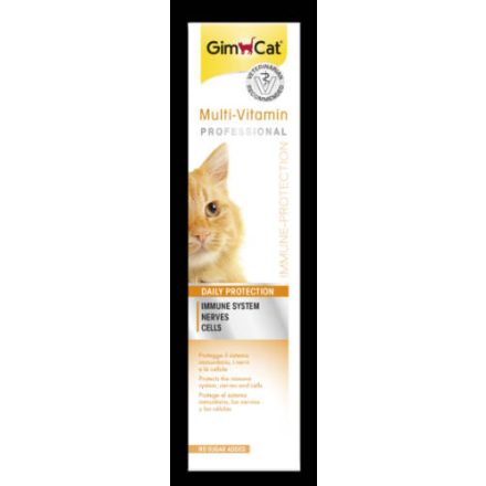 GimCat Multi-Vitamin pasta - Kiegészítő eleség (vitamin) paszta macskák részére (200g)