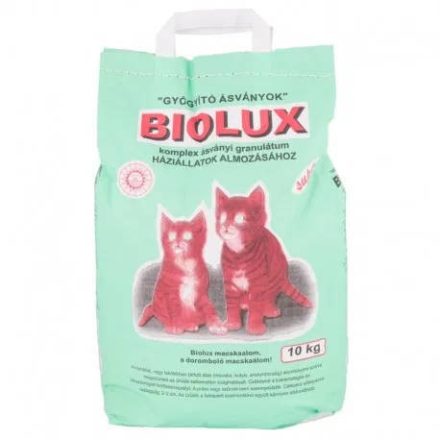 Biolux - zeolit alapú csomósodó macskaalom (10kg)