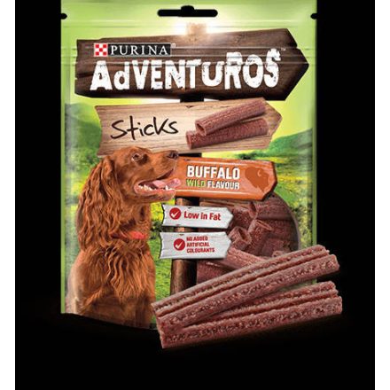 Adventuros Strips Szarvas, Vad ízű 90g