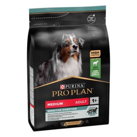 PRO PLAN Medium Sensitive Digestion - Szárazeledel (bárány) felnőtt kutyák részére (14kg)