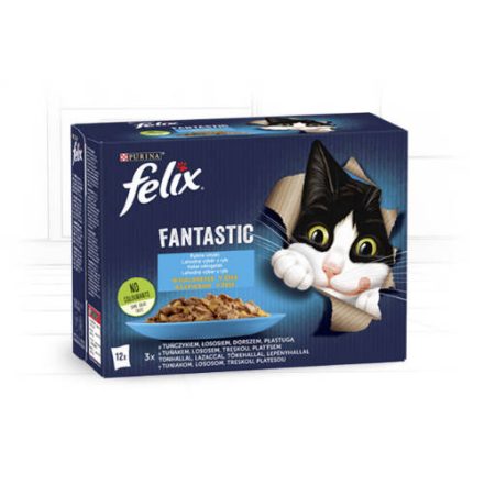 Felix Fantastic - (halas) válogatás aszpikban (12x85g)