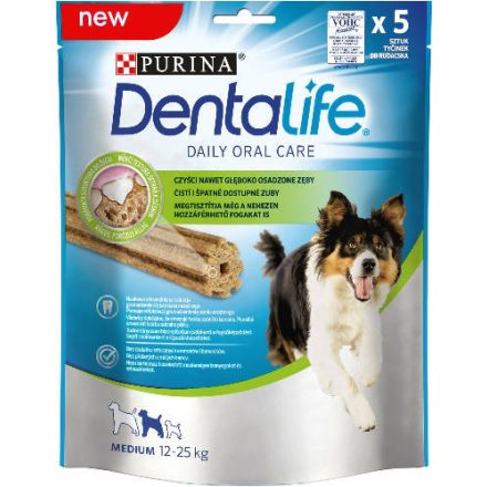 Purina Dentalife Medium (12-25kg) - jutalomfalat (csirke) kutyák részére (115g)