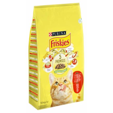 Friskies Adult - Marha & Csirke - Szárazeledel (10kg)