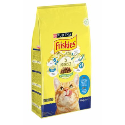 Friskies Adult - Steril (Halas) - Szárazeledel (10kg)