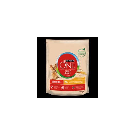 Purina ONE Mini/Small Senior 8+ - száraztáp (csirke,rizs) idős kutyák részére (800g)