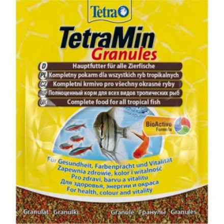 TetraMin Granules - granulált táplálék díszhalak számára (15g)