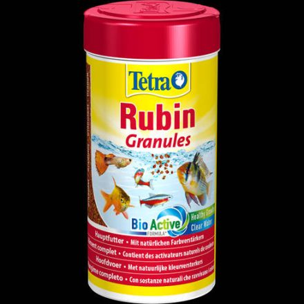 Tetra Rubin Granules - Granulátum táplálék díszhalak számára (250ml)