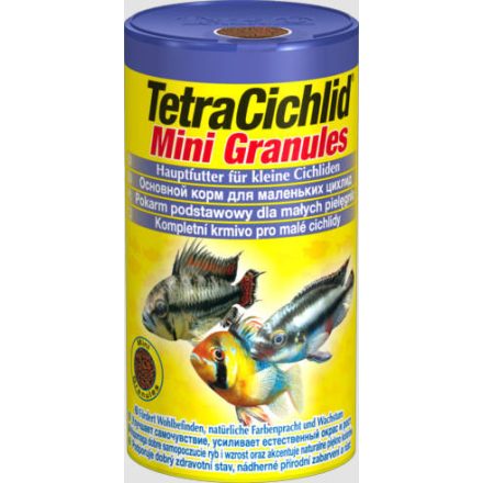 TetraCichlid Mini Granules díszhaltáp - 250 ml