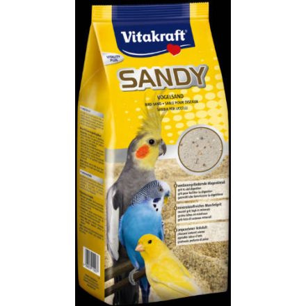 Vitakraft Sandy Vitality Plus - madárhomok kitestű díszmadaraknak (2,5kg)