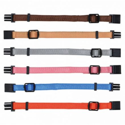 Trixie Puppy Collars Set - jelölő nyakörv (M-L) kölyökkutyák részére (6db) 22-35cm/10mm