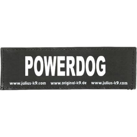 B:Julius K9-POWERDOG felirat hámhoz kutyák részére