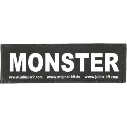 B:Julius K9-MONSTER felirat hámhoz kutyák részére (kicsi)