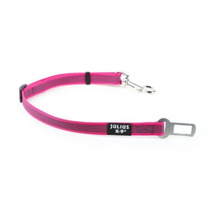 Julius-K9 Color&Gray Biztonsági öv (pink-szürke) 0-10kg