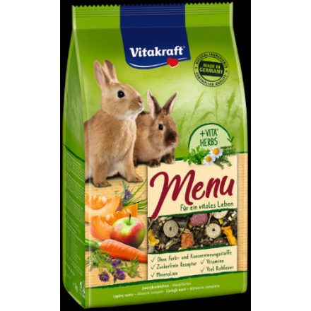 Vitakraft Menu (Nyúl) - teljes értékű eledel (500g)