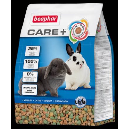 Beaphar CARE+ Teljes értékű eledel Nyulak részére (1,5kg)