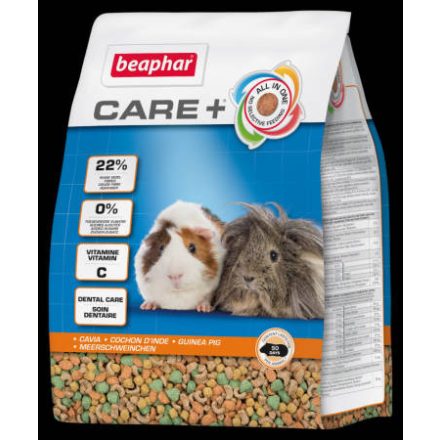 Beaphar CARE+ Teljes értékű eledel Tengerimalacok részére (1,5kg)