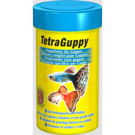 TetraGuppy díszhaltáp - 100 ml