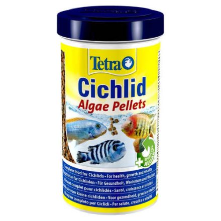 Tetra Cichlid Algae Pellets - Táplálék sügér és diszkosz halak számára (500ml)