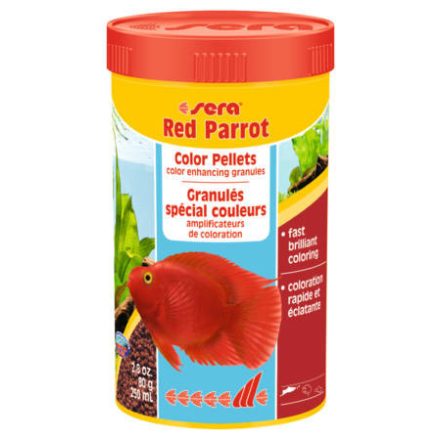 Srea Red Parrot - granulátum táplálék díszhalak részére (250ml)