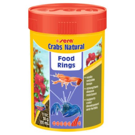 Sera Crabs Natural - táplálék Garnéláknak és Rákoknak (100ml)