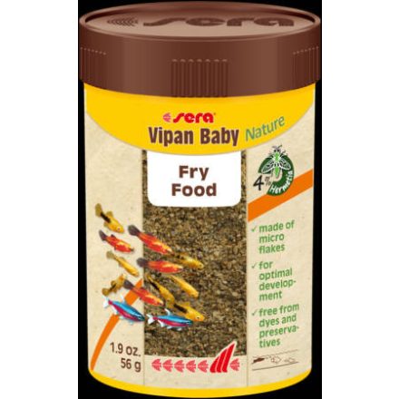 Sera Vipan Baby (mikropehely) - Ivadék táplálék díszhalak számára (100ml)