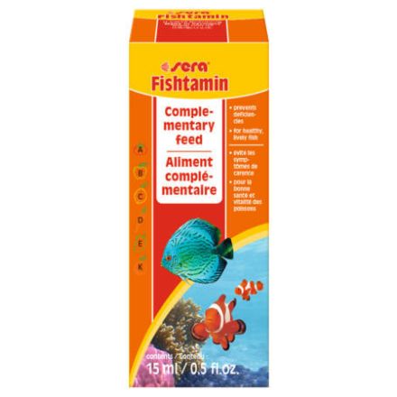 Sera Fishtamin - vitamin édes és tengervízhez (15ml)