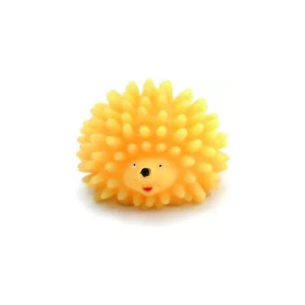 Comfy Toy Hedgehog - játék (süni/sárga) kutyák részére (8,5cm)