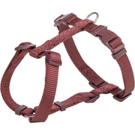 Trixie Premium H-Harness - hám kutyák részére L-XL:75-120cm/25mm, sangria málna