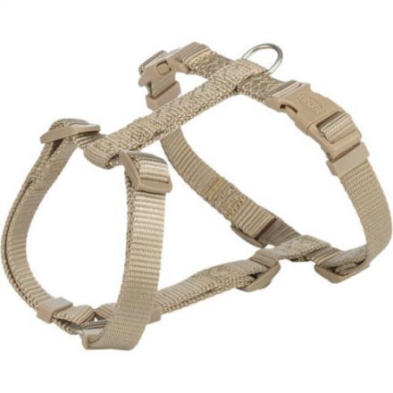 Trixie Premium H-Harness - hám kutyák részére L-XL:75-120cm/25mm, homok