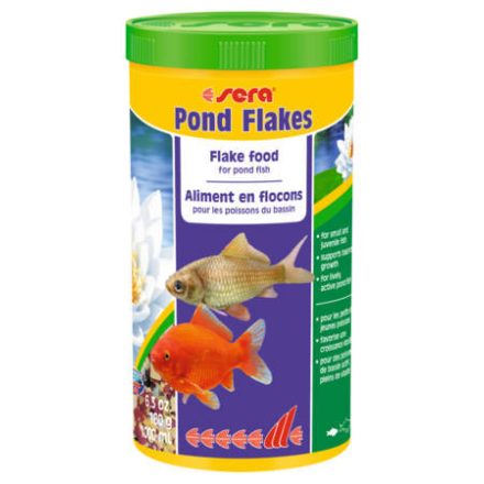 Sera Pond Flakes - pond táplálékok - kerti tavakba (1000ml)