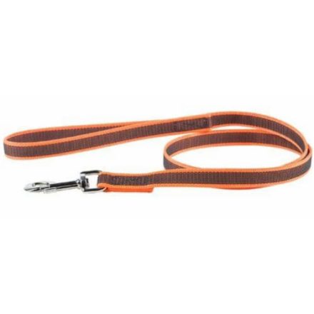 JK9 POWAIR póráz 1,2m fogóval, nagy karabiner, narancs