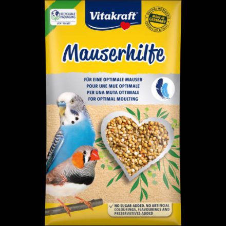 Vitakraft Vitality Plus - kiegészítő eleség (tollváltás) kanárik és hullámos papagájok részére (20g)