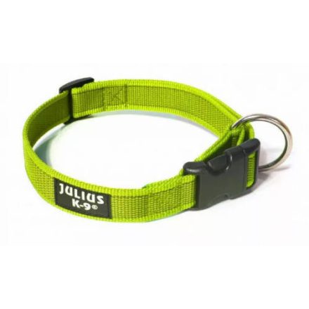 Julius K-9 Color&Gray nyakörv (20mm/27-42cm) neon-szürke