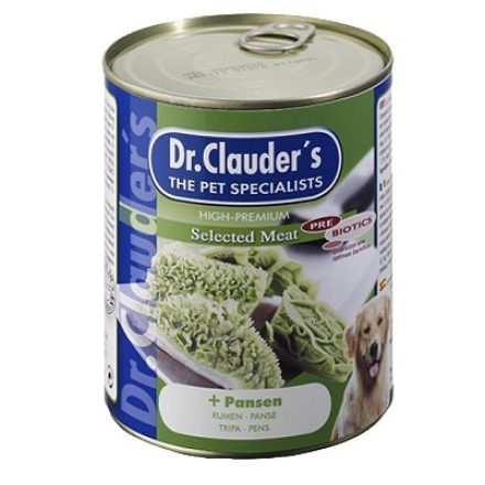 Dr.Clauders Dog Selected Meat Pacalos konzerv 800g