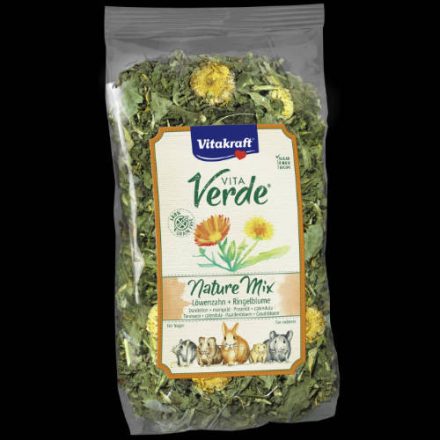 Vitakraft Vita Verde Nature Mix Löwenzahn,Ringelblume - kiegészítő eleség (pitypang,körömvirág) rágcsálók részére (100g)