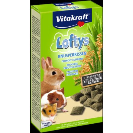 Vitakraft Loftys (ropogós párna) - kiegészítő eleség rágcsálóknak (100g)