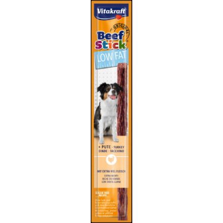 Vitakraft Beef Stick Low Fat - jutalomfalat alacsony zsírtartalommal (marha,sertés,pulyka) kistestű kutyák részére (12g)