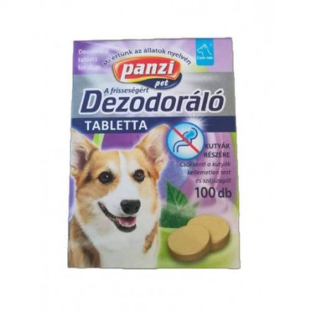 Panzi Vitamin - Dezodoráló/test és szájszag ellen kutyák részére (100db)