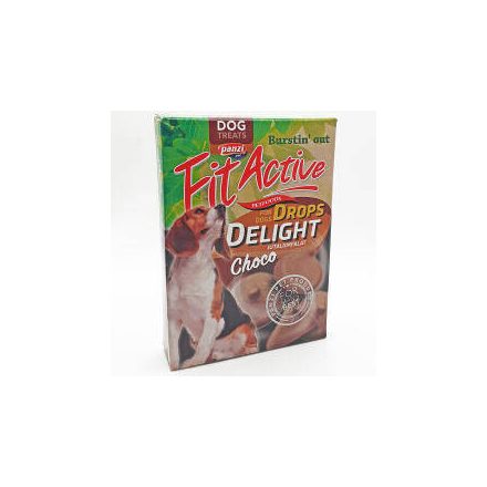 Panzi Snack FitActive Drops Delight - jutalomfalat (csoki) kutyák részére (70g)