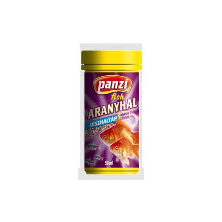 Panzi Aranyhal díszhaltáp - 50 ml (tizesével rendelhető!)