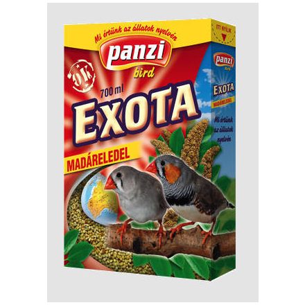 Panzi - Exota madáreleség (650ml)