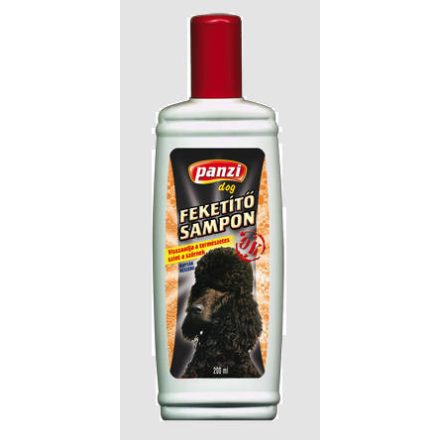 Panzi Sampon - Feketítő - kutyák részére (200ml)