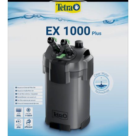 Tetra EX 1000 Plus - külső szűrő 150 - 300 L -es akváriumok részére