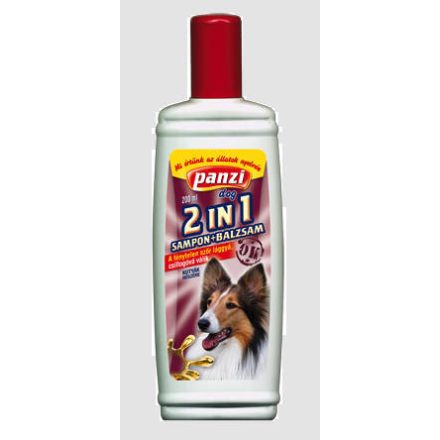 Panzi Sampon - 2in1 - kutyák részére (200ml)