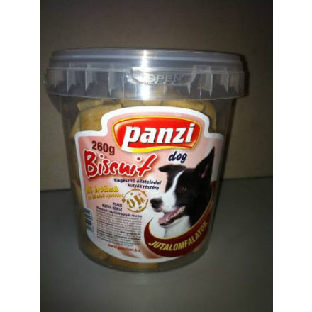 Panzi snack sütött keksz (260g)