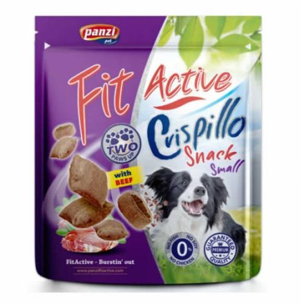 FitActive Crispillo Snack small (marha) - töltött párnácska kutyák részére (180g)