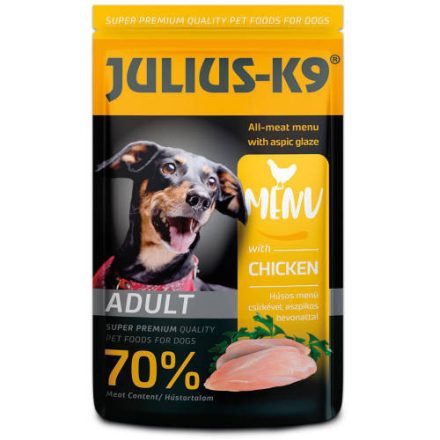 Julius-K9 Dog Adult Beef - nedveseledel (csirke) felnőtt kutyák részére (125g)